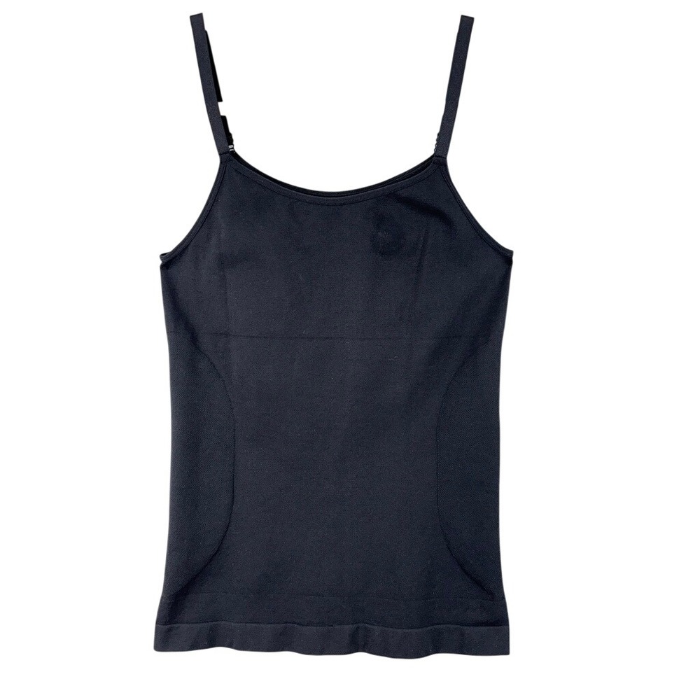 Shapermint Essentials Camisole Women 2XL Black Seamless Compression Tank Top
